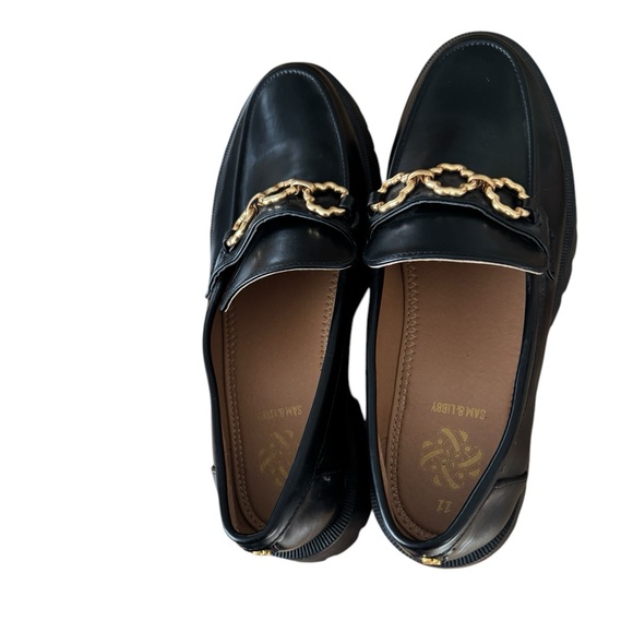 NWOT Sam & Libby Women's Remi Lug Sole Loafer 11 - Picture 3 of 5